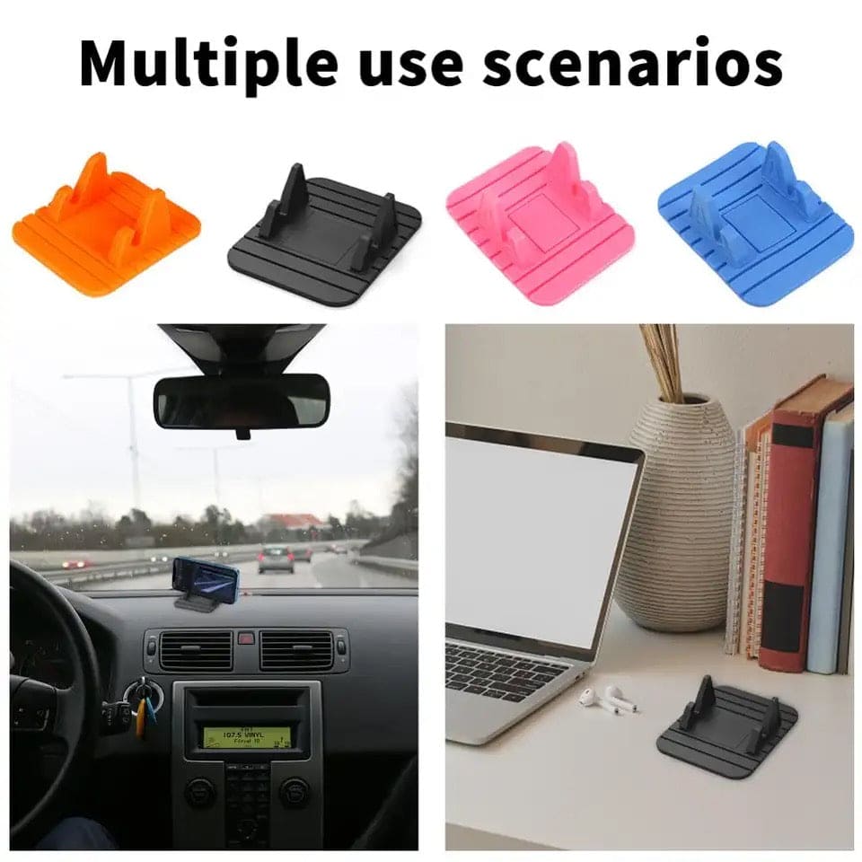Fairy Car Mobile Holder, Universal Anti-slip Car Silicone Holder Mat Pad, Dashboard Stand For Phone, Mini Multifunction Mobile Desktop Car Stand, Portable Rubber Grip GPS Smartphone Holder Fairy Car Mobile Holder, Universal Anti-slip Car Silicone Holder Mat Pad, Dashboard Stand For Phone, Mini Multifunction Mobile Desktop Car Stand, Portable Rubber Grip GPS Smartphone Holder